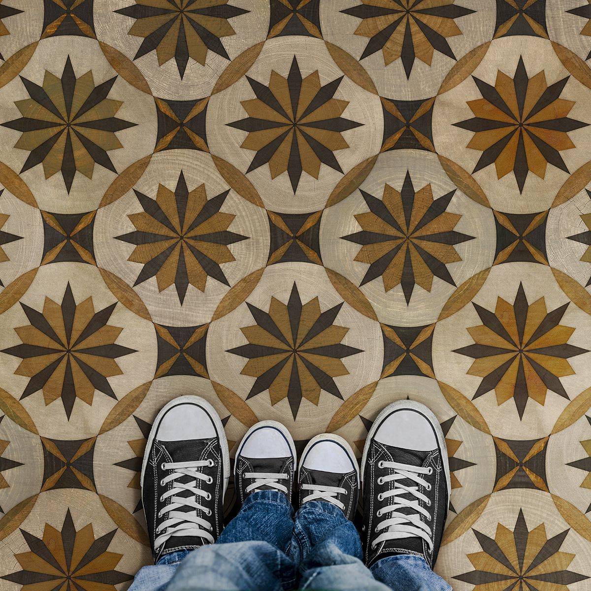 Artisan Rugs | Vintage Vinyl Floor Mats | Monroe and Leisure – Monroe ...