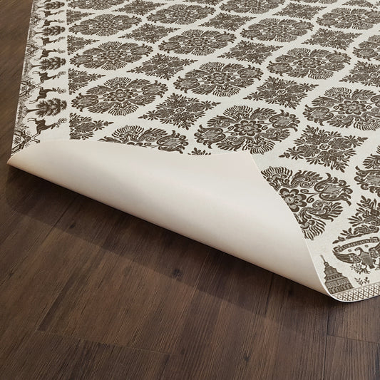 Vintage Vinyl Rug - Archibald - The Ancient Bard