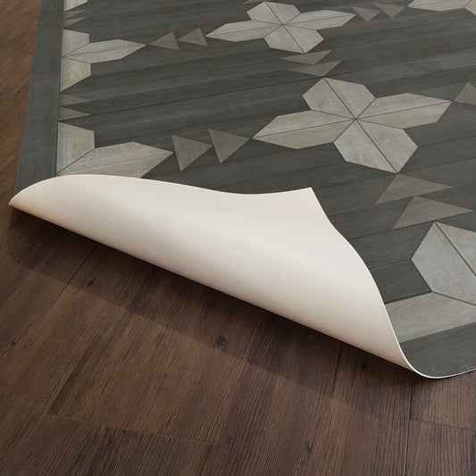 Vintage Vinyl Rug - Carpathian - Czech Republic