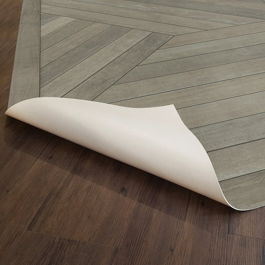 Vintage Vinyl Rug - Mount Zeppelin - Misty Mountain