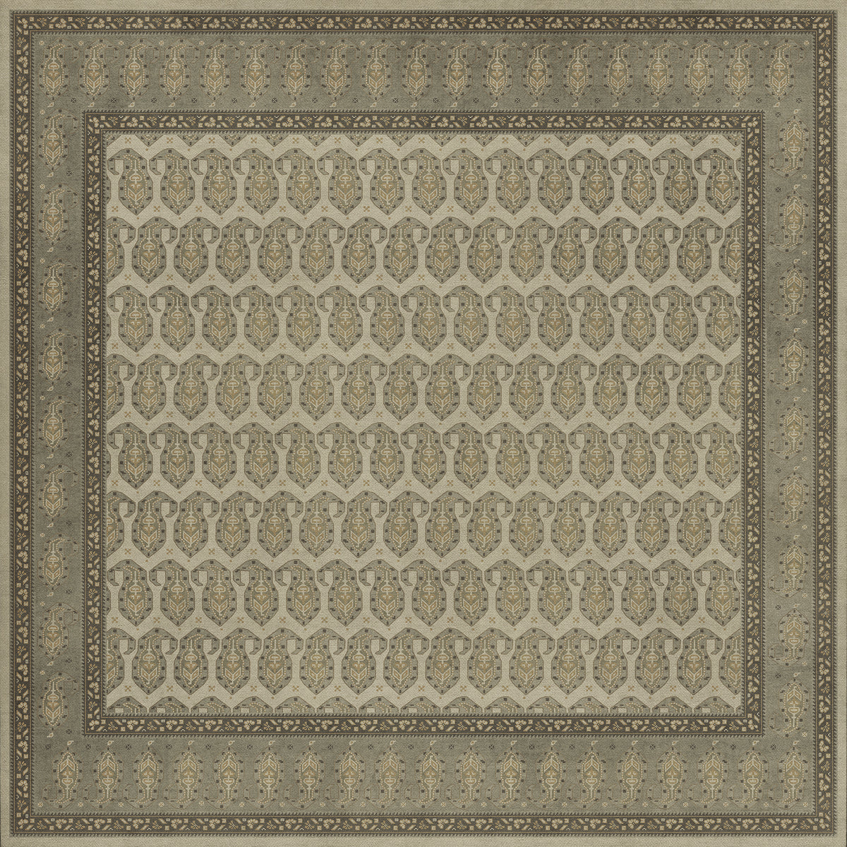 Vintage Vinyl Rug - Kintala - Gliabno