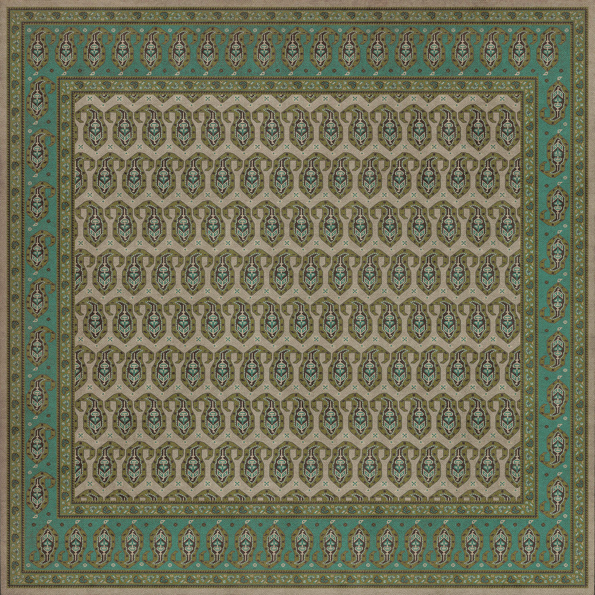 Vintage Vinyl Rug - Kintala - Kesali