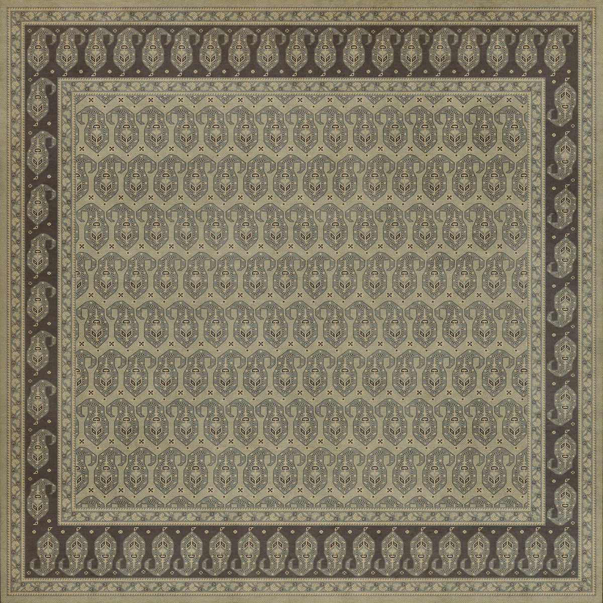 Vintage Vinyl Rug - Kintala - Nivasi