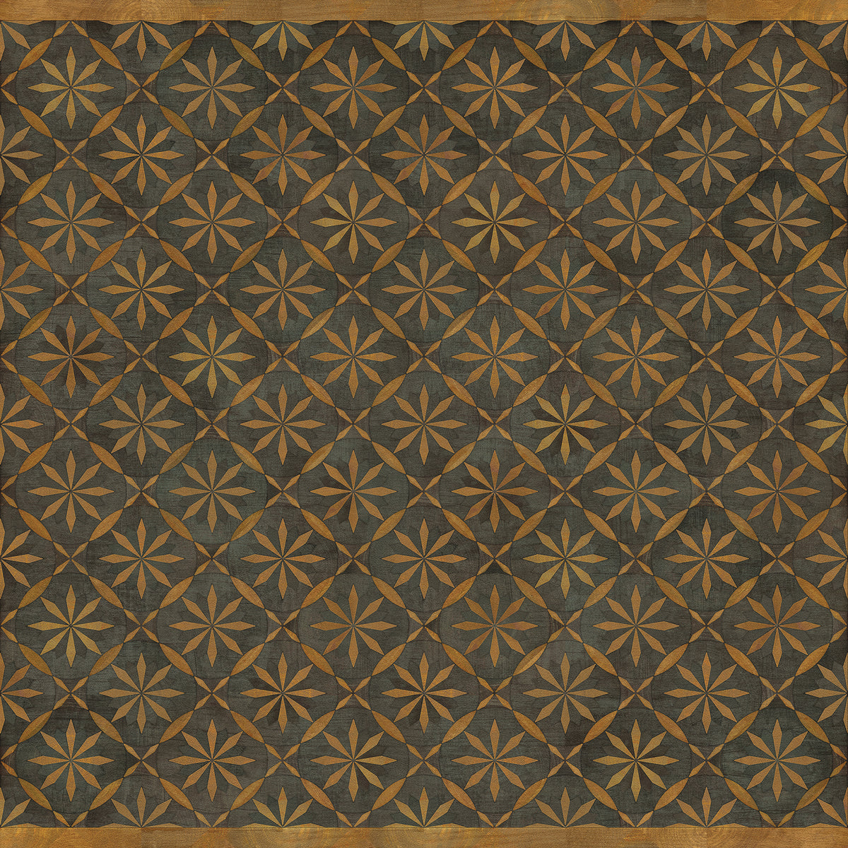 Vintage Vinyl Rug - Roycrofter - No Enemy but Himself