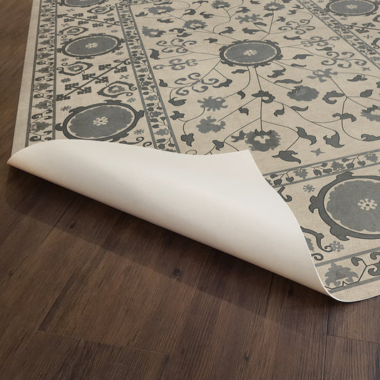 Vintage Vinyl Rug - Samarkand - Kul Rang