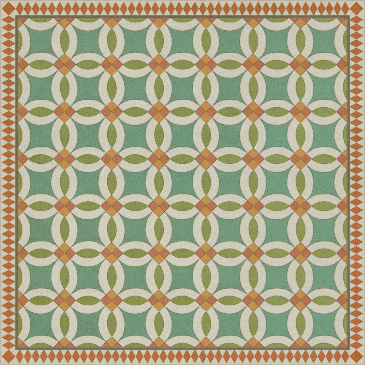 Vintage Vinyl Rug - Wedding Ring - Adelaide