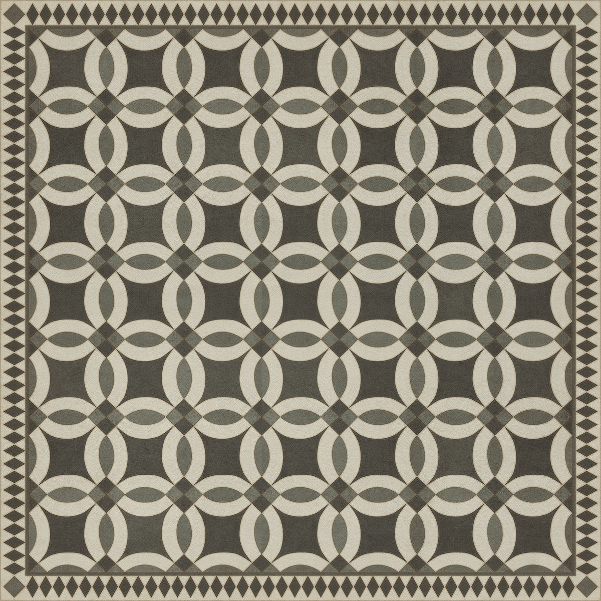 Vintage Vinyl Rug - Wedding Ring - Imogen