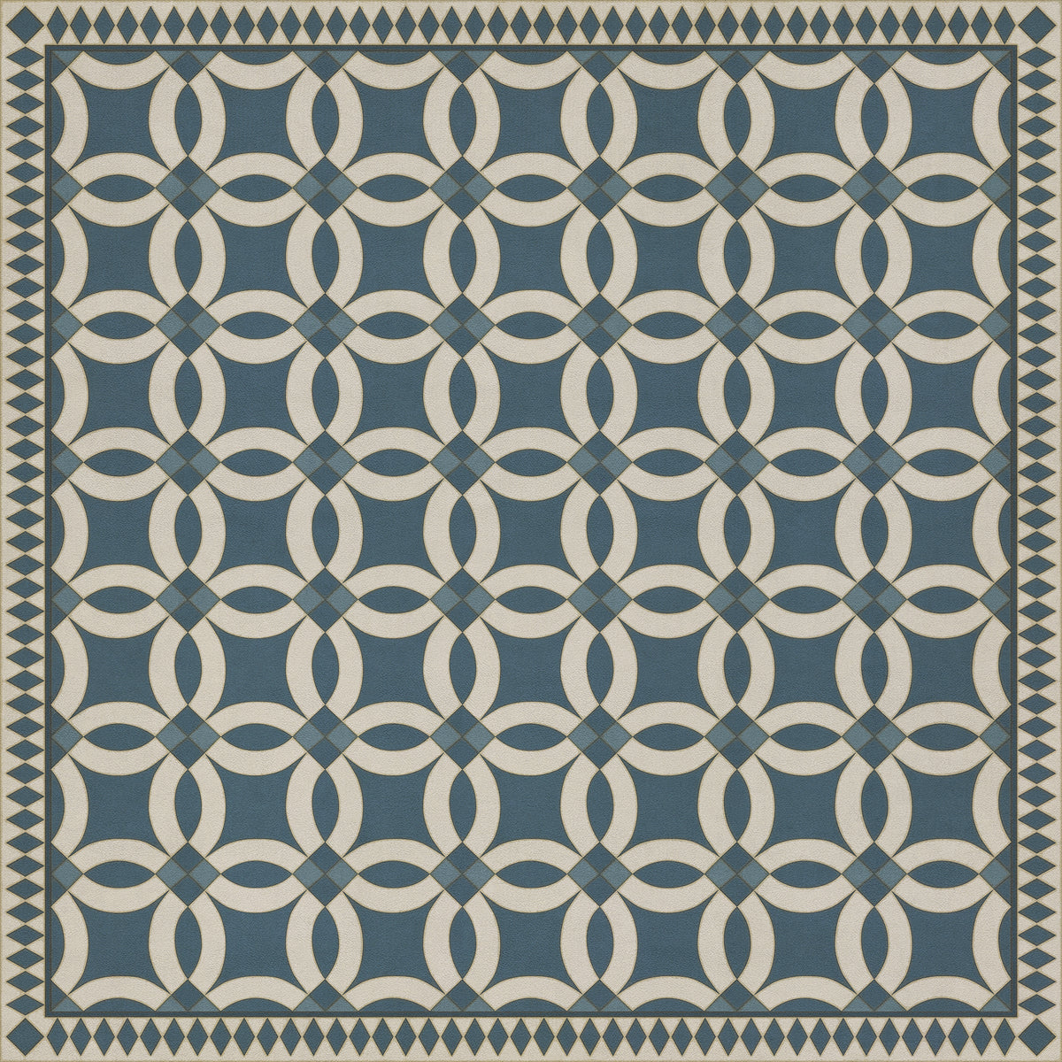 Vintage Vinyl Rug - Wedding Ring - Philippa
