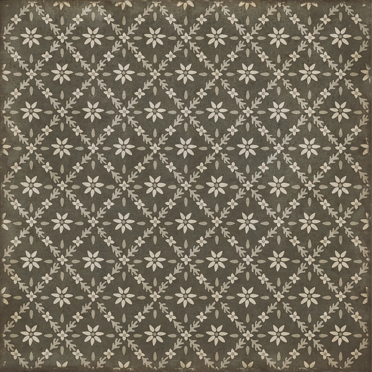 Vintage Vinyl Rug - Naturalist - Linnaeus
