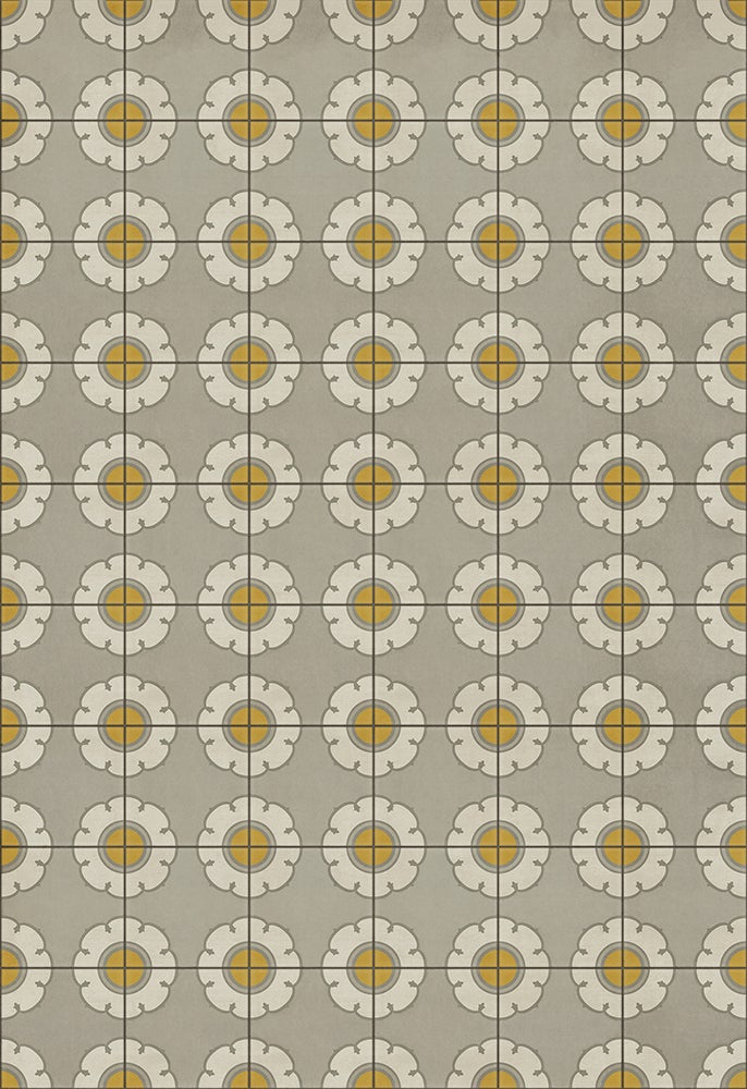Vintage Vinyl Rug - Pattern 78 - Be Bop a Lula