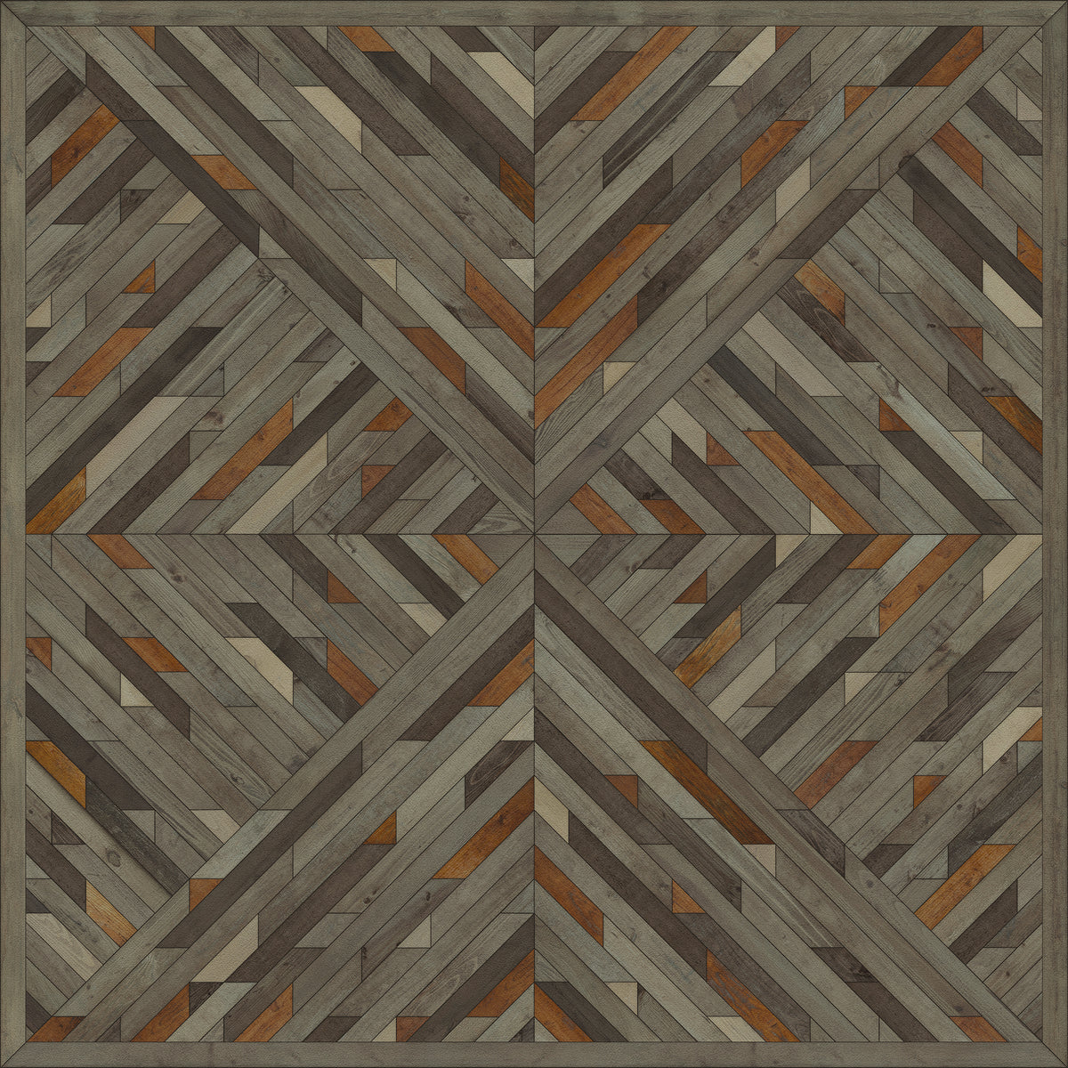 Vintage Vinyl Rug - Nile - Reflections