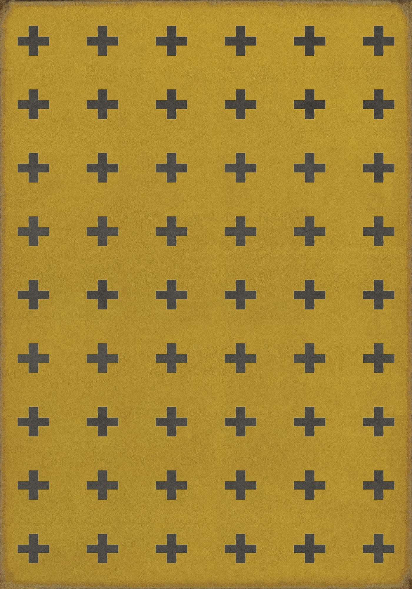 Vintage Vinyl Rug - Pattern 24 - Crete
