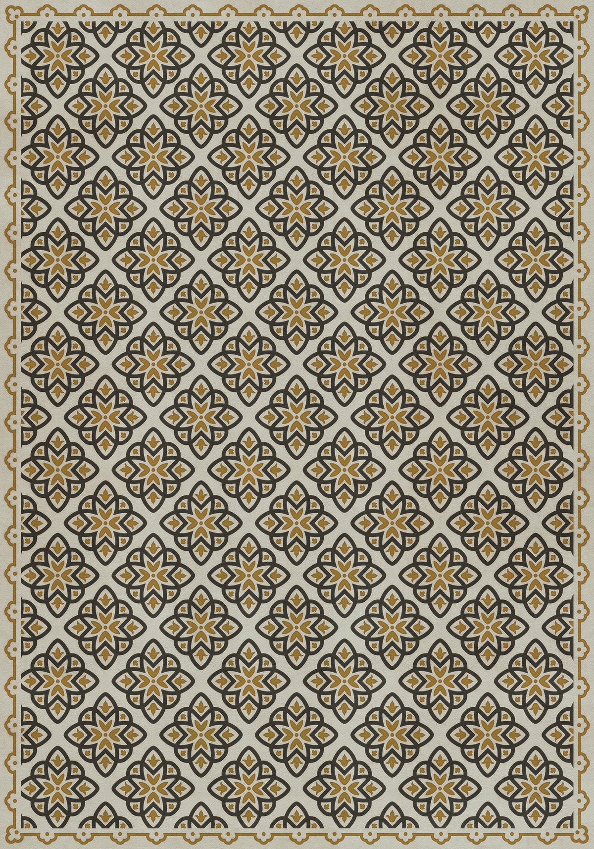 Vintage Vinyl Rug - Pattern 45 - Auratus