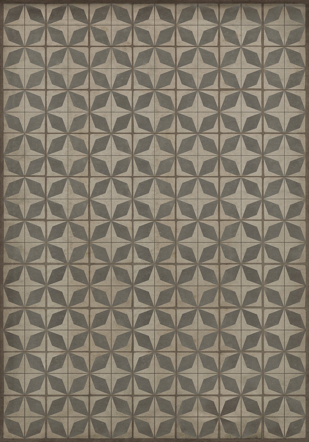 Vintage Vinyl Rug - Pattern 54 - Galactic