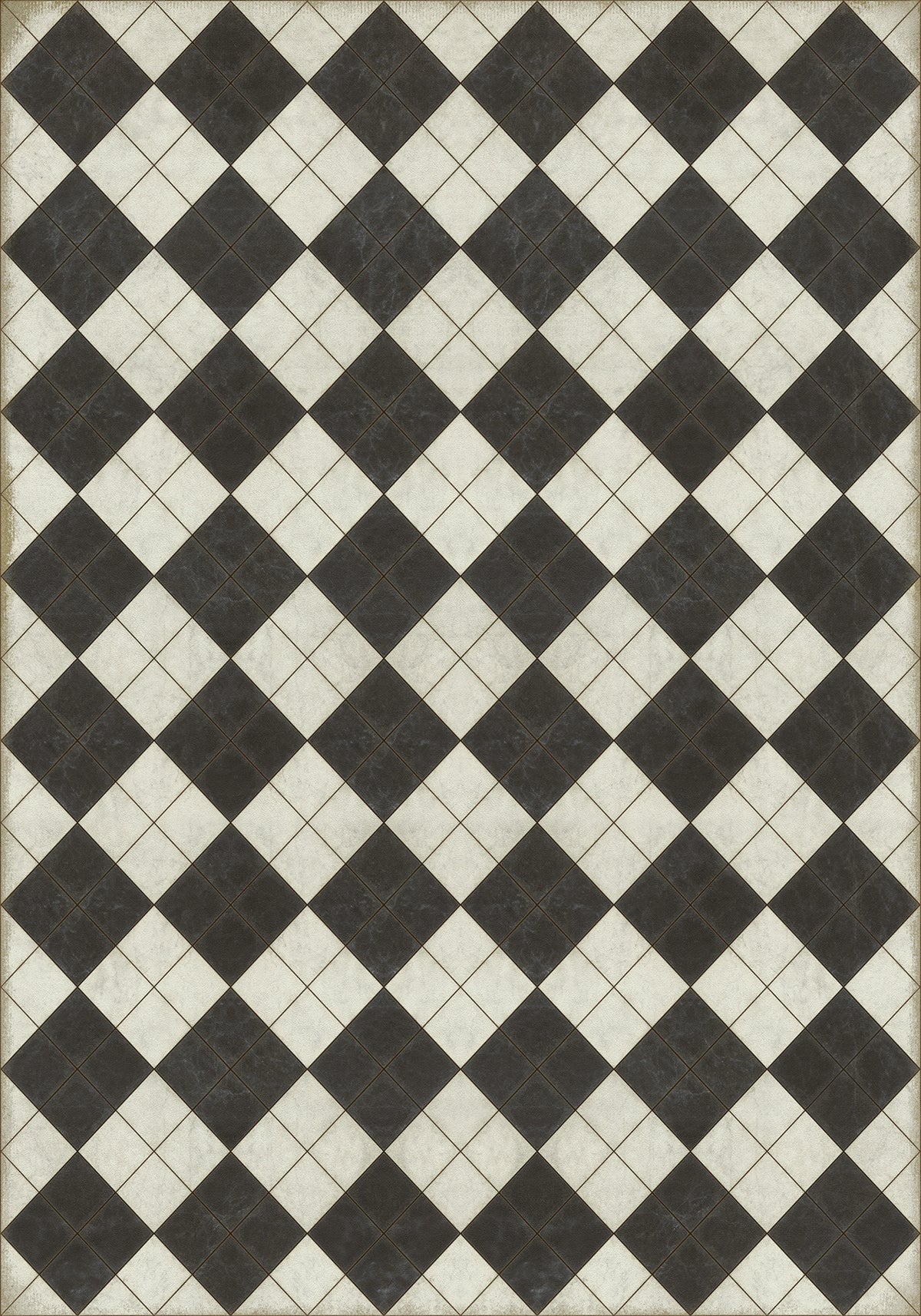 Vintage Vinyl Rug - Pattern 65 - High Fidelity