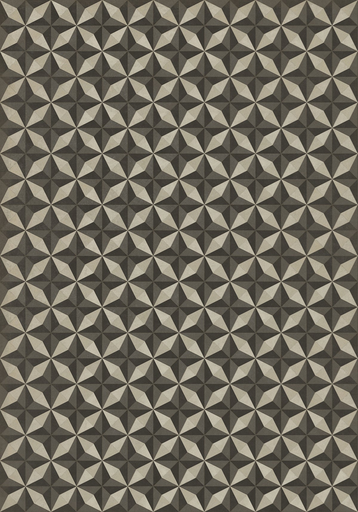 Vintage Vinyl Rug - Pattern 74 - Morpheus
