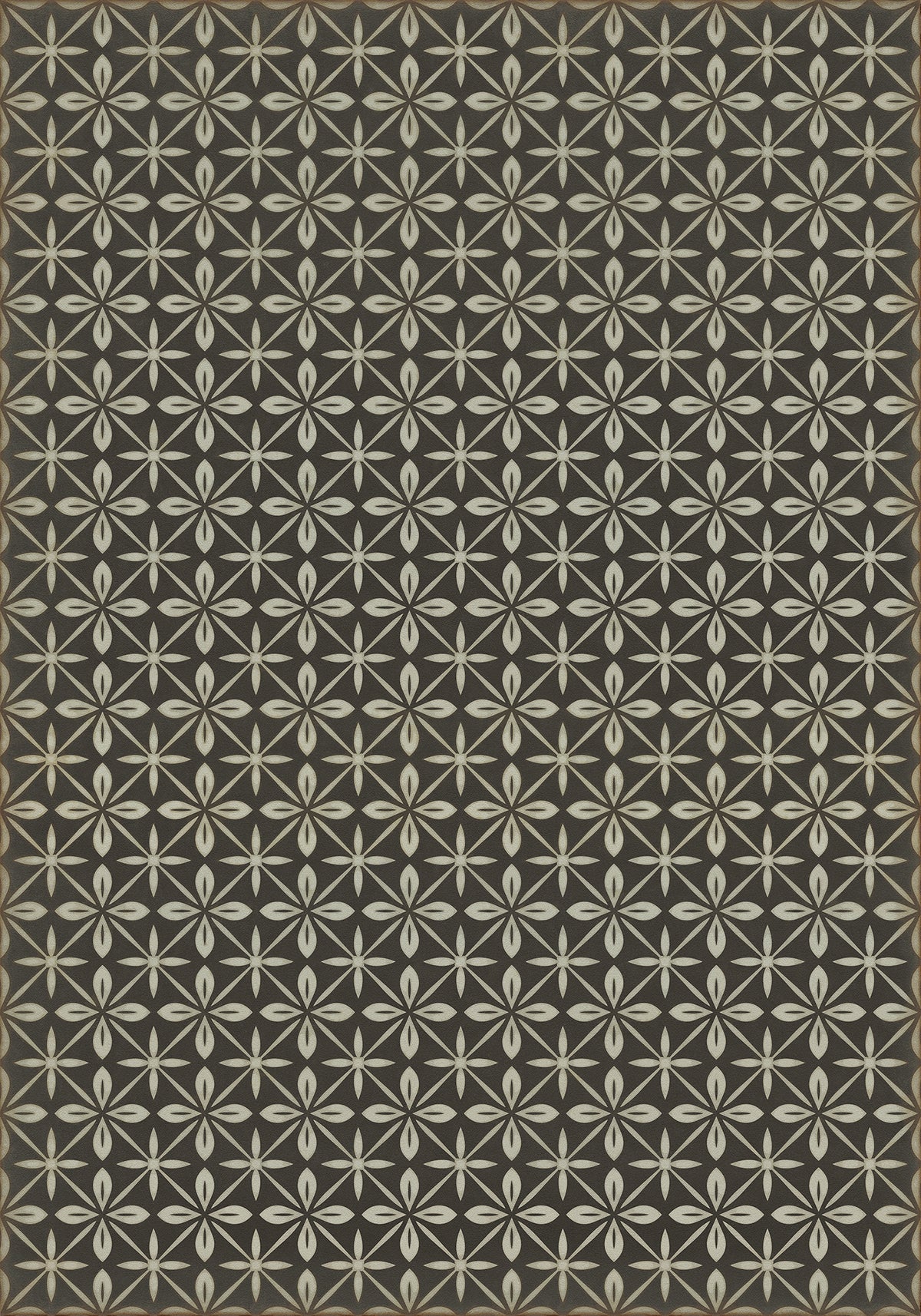 Vintage Vinyl Rug - Pattern 81 - Uptown Diner