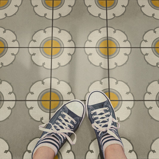Vintage Vinyl Rug - Pattern 78 - Be Bop a Lula