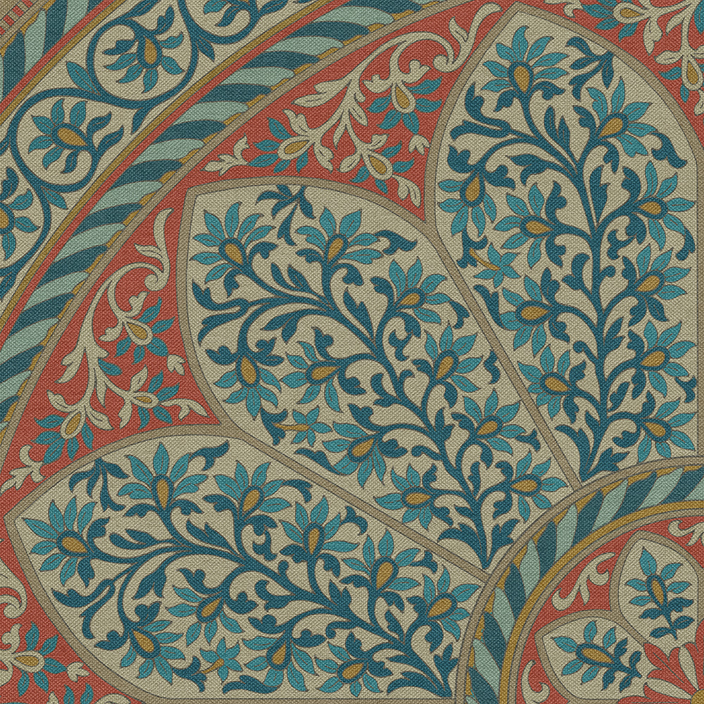 Vintage Vinyl Rug - Estate Tracery - Palace Arcade