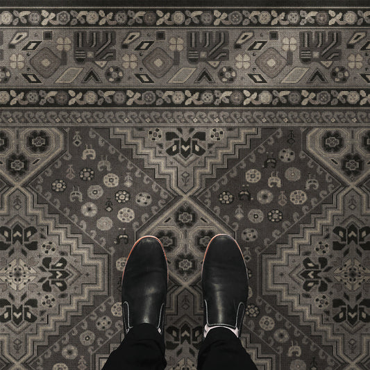 Vintage Vinyl Rug - Grand Estate - The Chambers