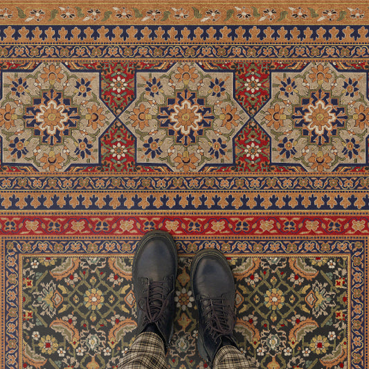 Vintage Vinyl Rug - Maison Tapis - Ile de France