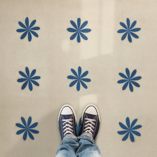 Vintage Vinyl Rug - Pattern 48 - Cloche