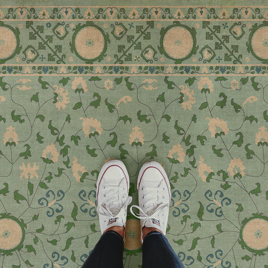 Vintage Vinyl Rug - Samarkand - Jonona