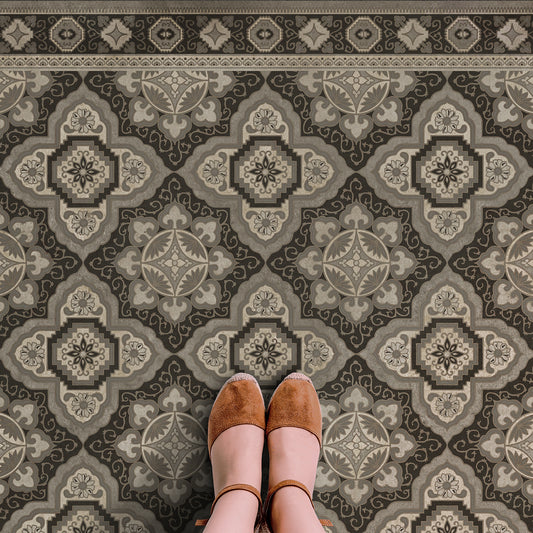 Vintage Vinyl Rug - Antiquary - First Edition