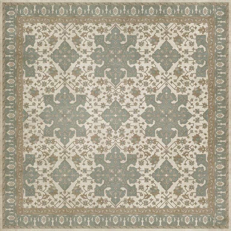 star ushak fair splendors vinyl floor cloth