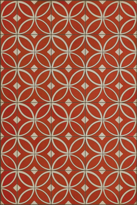 Vintage Vinyl Rug - Pattern 70 - Hymns Across Our Hearts