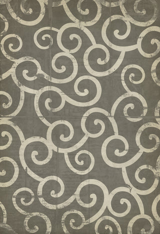 Vintage Vinyl Rug - Pattern 4 - Captain Ahab