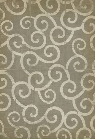 Vintage Vinyl Rug - Pattern 4 - Moby Dick
