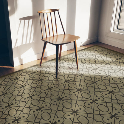 Vintage Vinyl Rug - Pattern 5 - Watson