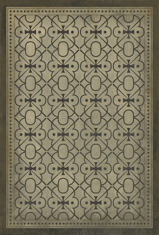 Vintage Vinyl Rug - Pattern 5 - Watson