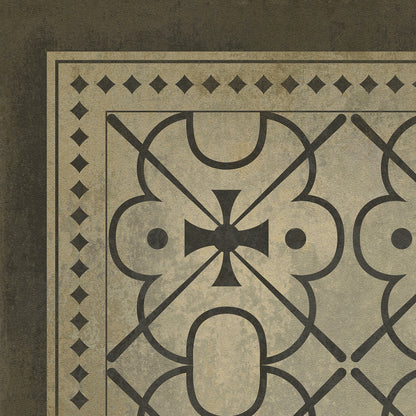 Vintage Vinyl Rug - Pattern 5 - Watson