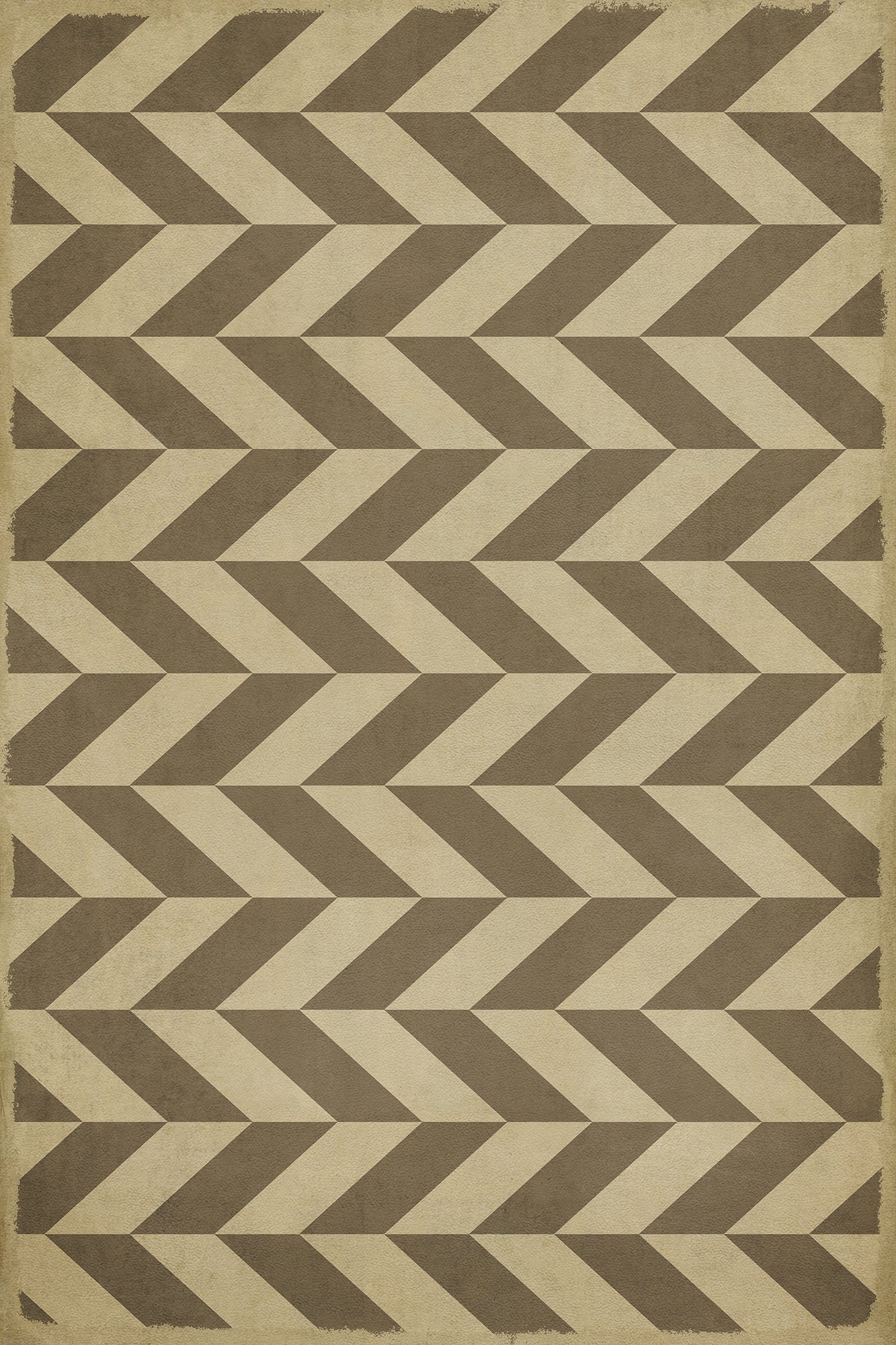 Vintage Vinyl Rug - Pattern 6 - Mercurius