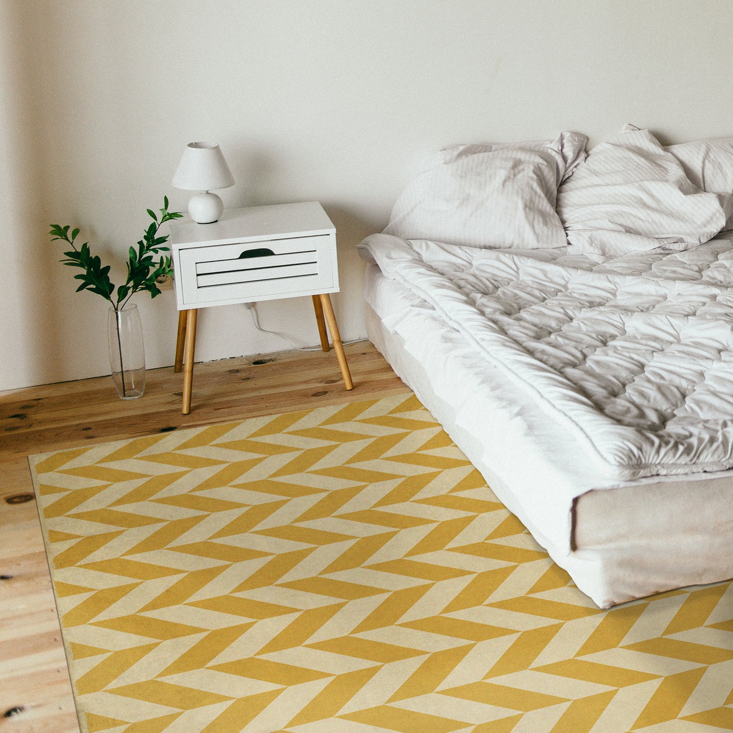 Vintage Vinyl Rug - Pattern 6 - Apollo