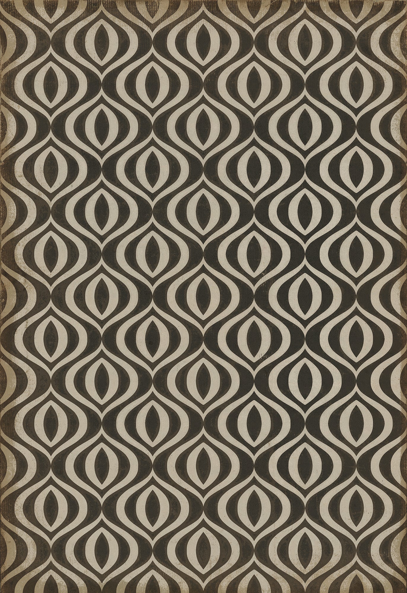 Vintage Vinyl Rug - Pattern 15 - Istanbul