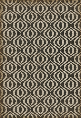 Vintage Vinyl Rug - Pattern 15 - Istanbul
