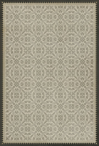 Vintage Vinyl Rug - Pattern 21 - the White Knight