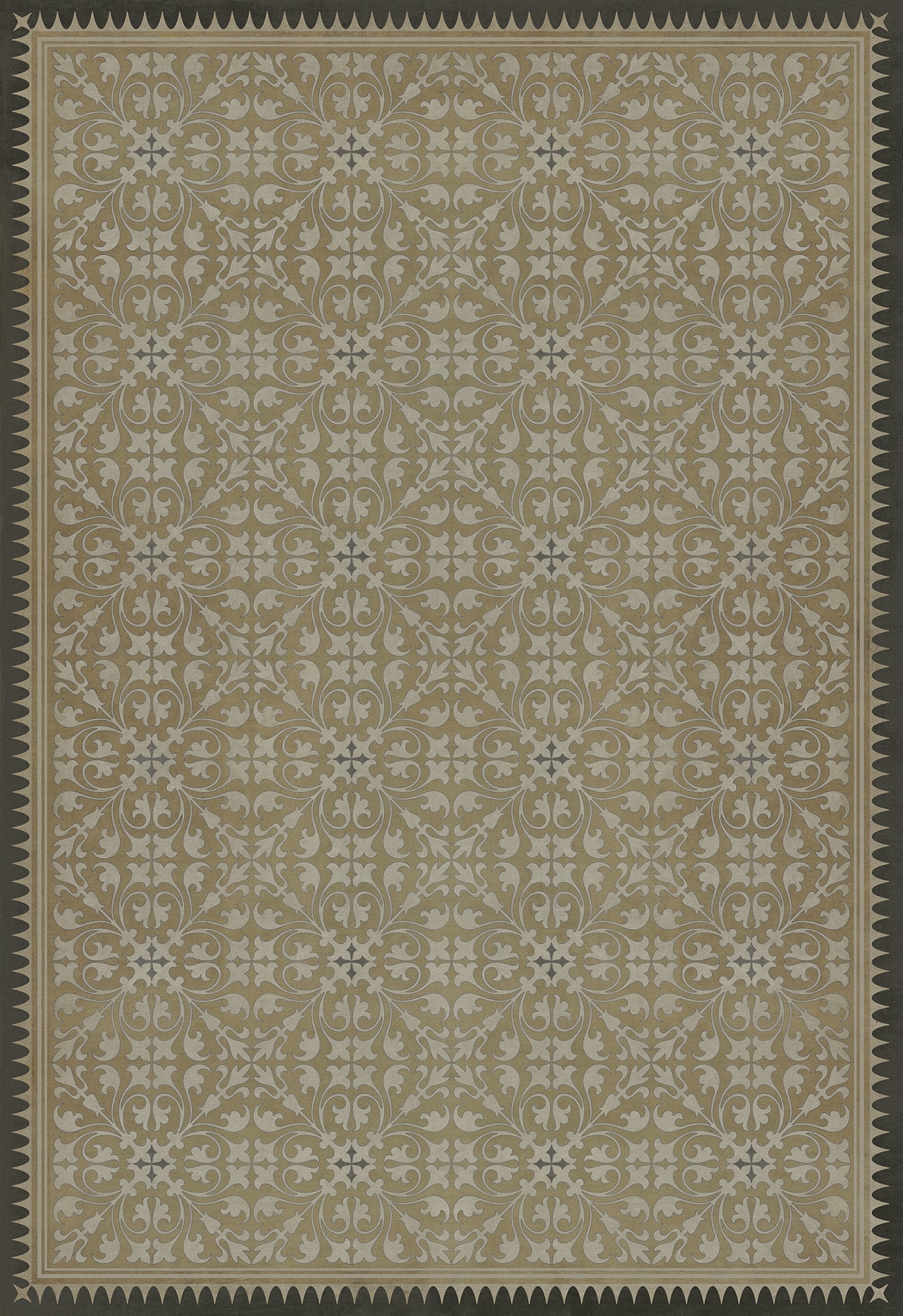 Vintage Vinyl Rug - Pattern 21 - Dinah