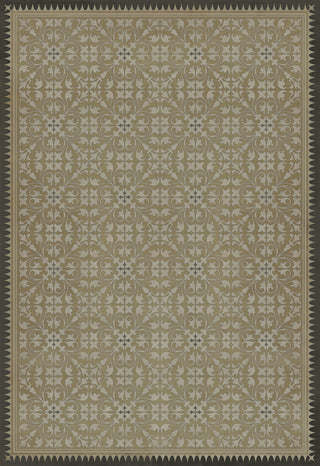 Vintage Vinyl Rug - Pattern 21 - Dinah