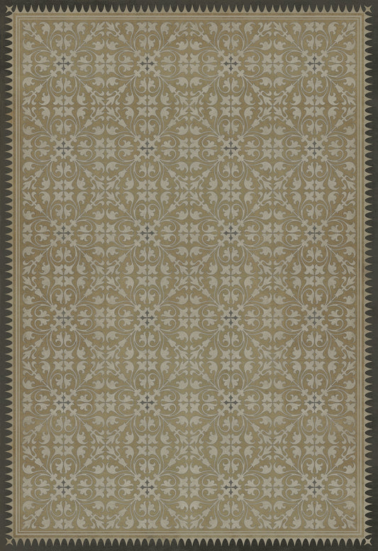 Vintage Vinyl Rug - Pattern 21 - Dinah