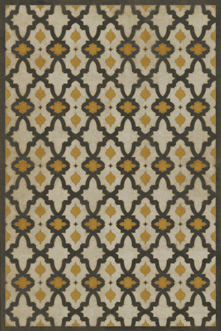 Vintage Vinyl Rug - Pattern 31 - Rajha