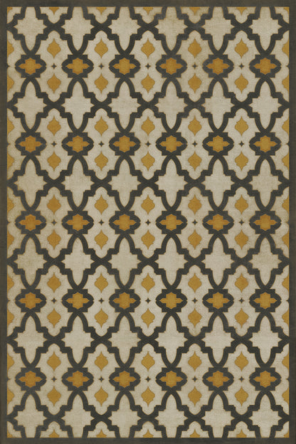 Vintage Vinyl Rug - Pattern 31 - Rajha
