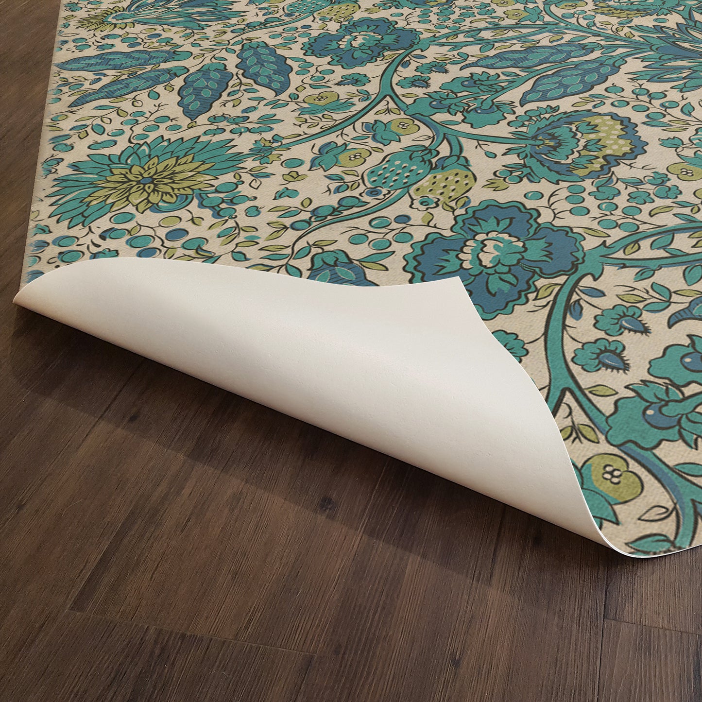 Vintage Vinyl Rug - Garden Gate - A Mountains Brow