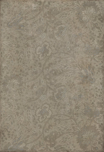 Vintage Vinyl Rug - Garden Gate - I robbed the Woods