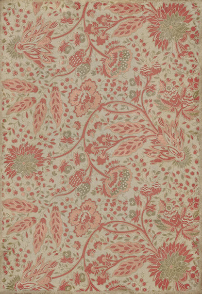 Vintage Vinyl Rug - Garden Gate - On Imagination