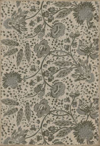 Vintage Vinyl Rug - Garden Gate - The Skeleton in Armor