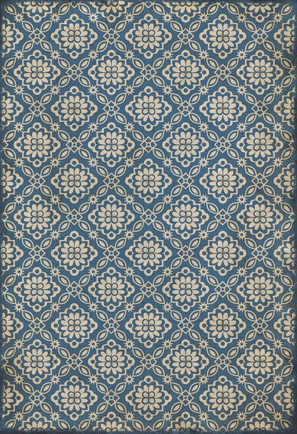 Vintage Vinyl Rug - Bookbinder - Nicolson
